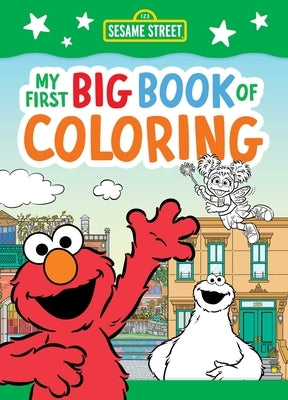 Sesame Street: My First Big Book of Coloring (a Sesame Street Coloring Book for Kids) by Buzzpop