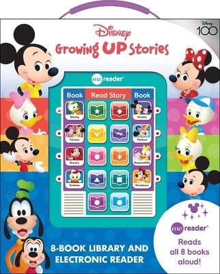 Disney Growing Up Stories: Me Reader 8-Book Library and Electronic Reader Sound Book Set [With Battery] by Pi Kids