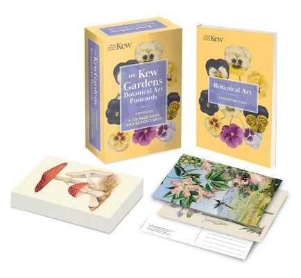 The Kew Gardens Botanical Art Postcards: Contains a 128-Page Book and 50 Postcards by The Royal Botanic Gardens Kew