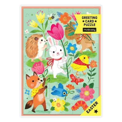 Hoppy Easter! Greeting Card Puzzle by Mudpuppy