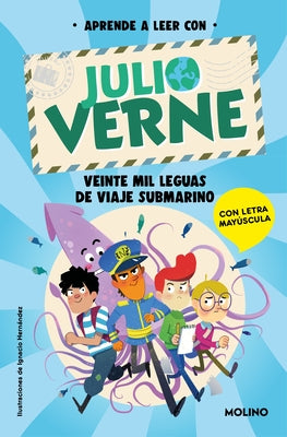 Phonics in Spanish-Aprende a Leer Con Julio Verne: Veinte Mil Leguas de Viaje Su Bmarino / Phonics in Spanish-Twenty-Thousand Leagues Under the Sea by Verne, Julio