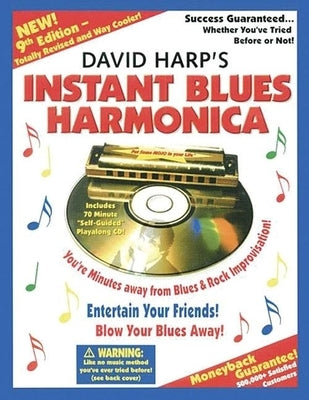 Instant Blues Harmonica [With Harmonica and CD] by Harp, David