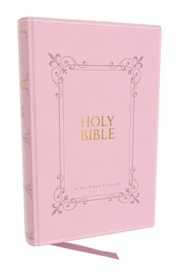 KJV Holy Bible: Large Print with 53,000 Center-Column Cross References, Pink Leathersoft, Red Letter, Comfort Print (Thumb Indexed): King James Versio by Thomas Nelson