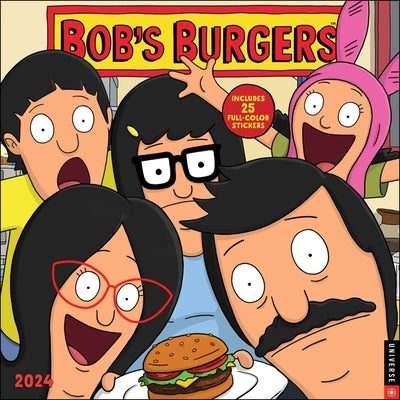 Bob's Burgers 2024 Wall Calendar by Twentieth Century Studios Inc