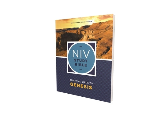 NIV Study Bible Essential Guide to Genesis, Paperback, Red Letter, Comfort Print by Barker, Kenneth L.