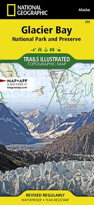 Glacier Bay National Park and Preserve Map by National Geographic Maps