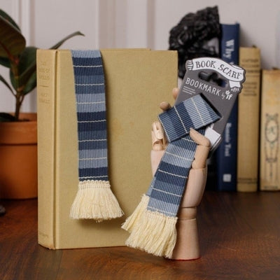 Book Scarf Bookmark - Grey & Cream by If USA