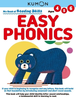 Kumon My Bk of Reading Skills: Easy Phonics by Kumon Publishing
