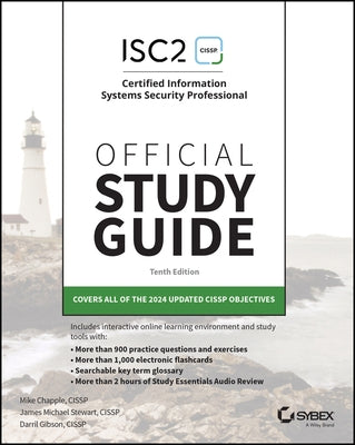 Isc2 Cissp Certified Information Systems Security Professional Official Study Guide by Chapple, Mike
