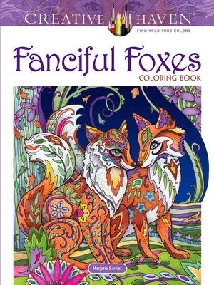 Creative Haven Fanciful Foxes Coloring Book by Sarnat, Marjorie