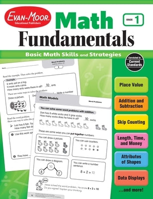 Math Fundamentals, Grade 1 Teacher Resource by Evan-Moor Educational Publishers
