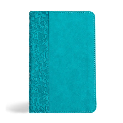 NASB Personal Size Bible, Teal Leathertouch by Holman Bible Publishers