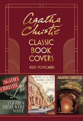 Agatha Christie Classic Book Covers: 100 Postcards by Chronicle Books