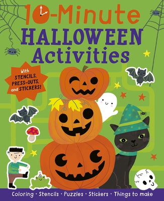 10-Minute Halloween Activities: With Stencils, Press-Outs, and Stickers! by Hughes, Helen