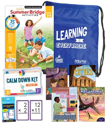 Summer Bridge Essentials and Calm Down Kit Backpack 3-4 by Rourke Educational Media