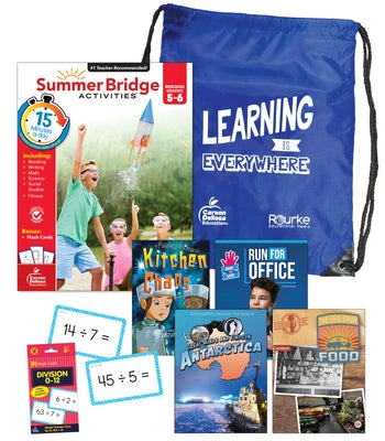 Summer Bridge Essentials Backpack 5-6 by Rourke Educational Media