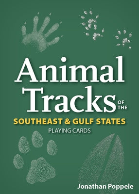 Animal Tracks of the Southeast & Gulf States Playing Cards by Poppele, Jonathan
