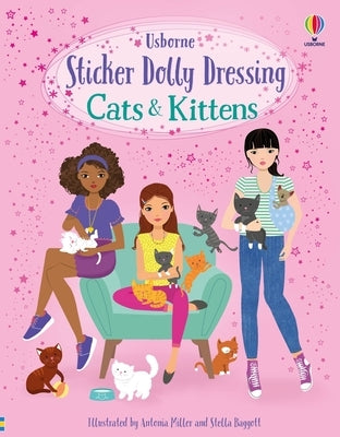 Sticker Dolly Dressing Cats and Kittens by Bowman, Lucy