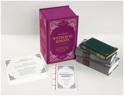 Wuthering Heights (British Library Deluxe Facsimile Edition): A Novel in Two Volumes by BrontÃ«, Emily