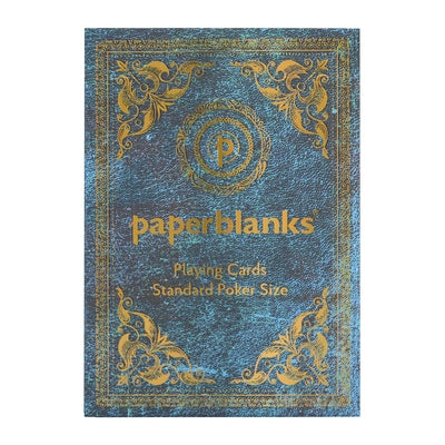 Paperblanks Azure Equinoxe Playing Cards Standard Deck by Paperblanks