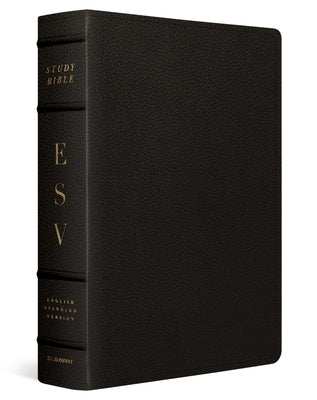 ESV Study Bible, Large Print (Buffalo Leather, Deep Brown) by Esv Bibles