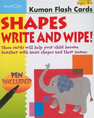Shapes Write and Wipe! [With Non-Toxic Pen] by Sarris, Eno