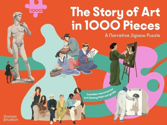 The Story of Art in 1000 Pieces: A Narrative Jigsaw Puzzle by Hodge, Susie