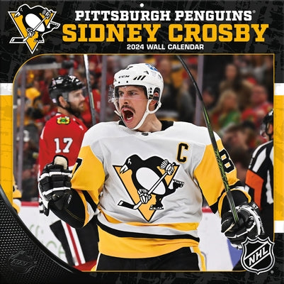 Pittsburgh Penguins Sidney Crosby 2024 12x12 Player Wall Calendar by Turner Sports