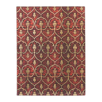 Paperblanks Red Velvet Softcover Flexi Ultra Unlined Elastic Band Closure 176 Pg 100 GSM by Paperblanks