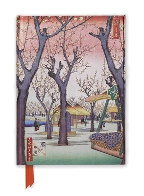 Hiroshige: Plum Garden (Foiled Journal) by Flame Tree Studio