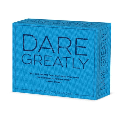 Dare Greatly 2025 6.2 X 5.4 Box Calendar by Willow Creek Press