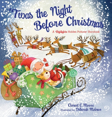 'Twas the Night Before Christmas: Read-Aloud Christmas Storybook for Families with a Seek-And-Find Twist, Christmas Picture Book with Over 120 Hidden by Moore, Clement C.
