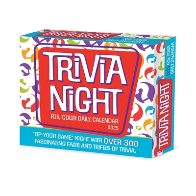 Trivia Night 2025 6.2 X 5.4 Box Calendar by Willow Creek Press