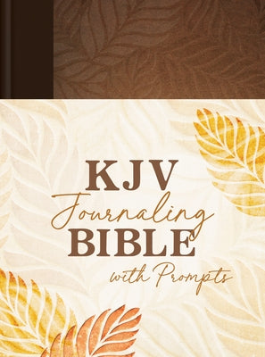 KJV Journaling Bible with Prompts [Copper Leaf] by Compiled by Barbour Staff