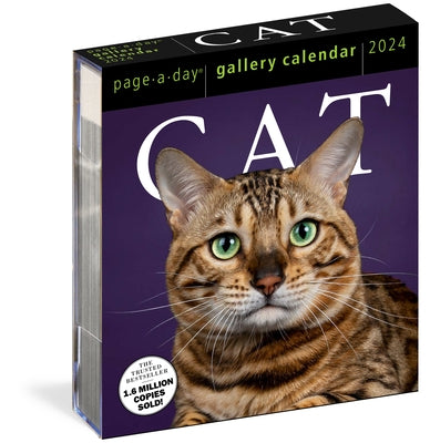 Cat Page-A-Day Gallery Calendar 2024: A Delightful Gallery of Cats for Your Desktop by Workman Calendars