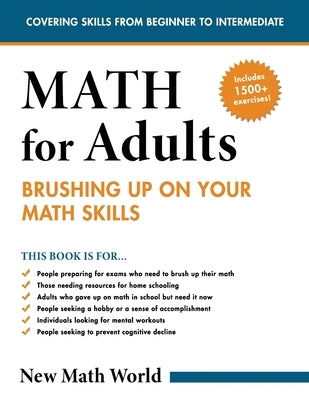 Math For Adults: Brushing Up On Your Math Skills by Ha, Jina