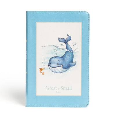 CSB Great and Small Bible, Blue Leathertouch: A Keepsake Bible for Babies by Csb Bibles by Holman