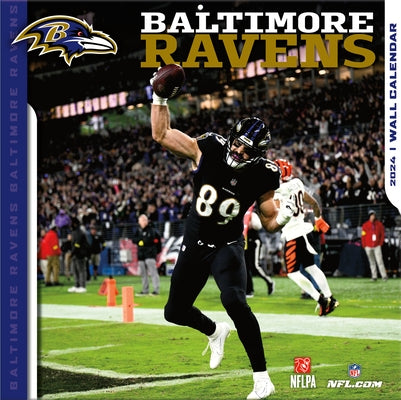 Baltimore Ravens 2024 12x12 Team Wall Calendar by Turner Sports