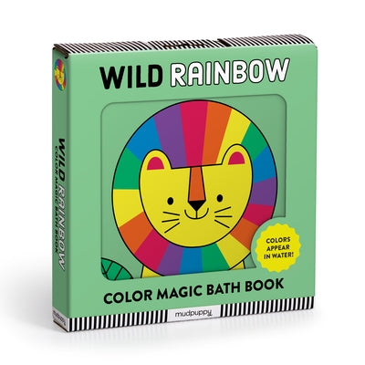 Wild Rainbow Color Magic Bath Book by Mudpuppy