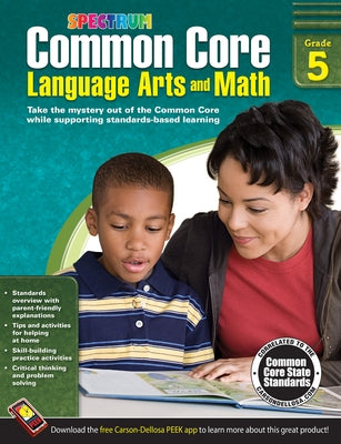 Common Core Language Arts and Math, Grade 5: Volume 74 by Spectrum