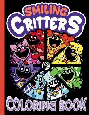 smiling critters coloring book: Encourage Creativity with One-Sided JUMBO Coloring Pages for Children Kids by M Al Saoud