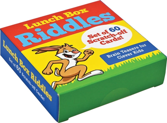 Lunch Box Riddles Scratch-Off Deck (60 Cards) by Peter Pauper Press