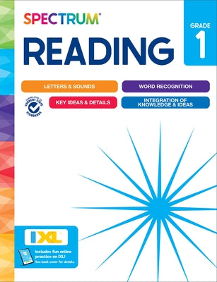 Spectrum Reading Workbook, Grade 1 by Spectrum
