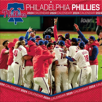Philadelphia Phillies 2024 12x12 Team Wall Calendar by Turner Sports