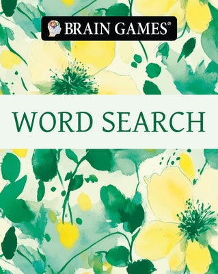 Brain Games - Take-Along - Word Search (Watercolor Floral Design) by Publications International Ltd
