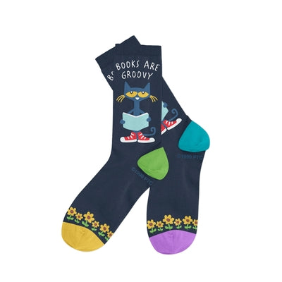 Pete Cat Books Groovy Socks L by 