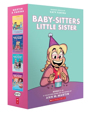 Baby-Sitters Little Sister Graphic Novels #5-8: A Graphix Collection by Farina, Katy