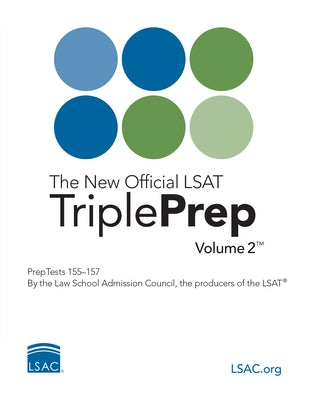 The New Official LSAT Tripleprep Volume 2 by Admission Council, Law School