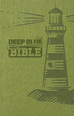 Ceb Deep Blue Kids Bible Lighthouse Green by Common English Bible