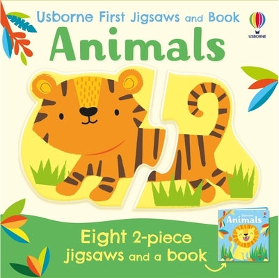 Usborne First Jigsaws and Book: Animals [With Puzzle] by Oldham, Matthew